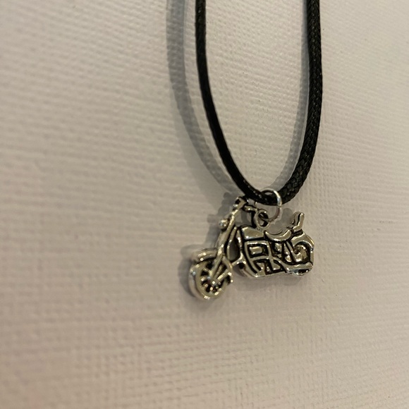Motorcycle Cord Necklace - Picture 2 of 4